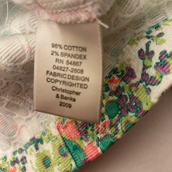 Christopher & Banks Printed Denim Jacket M - Picture 4 of 4